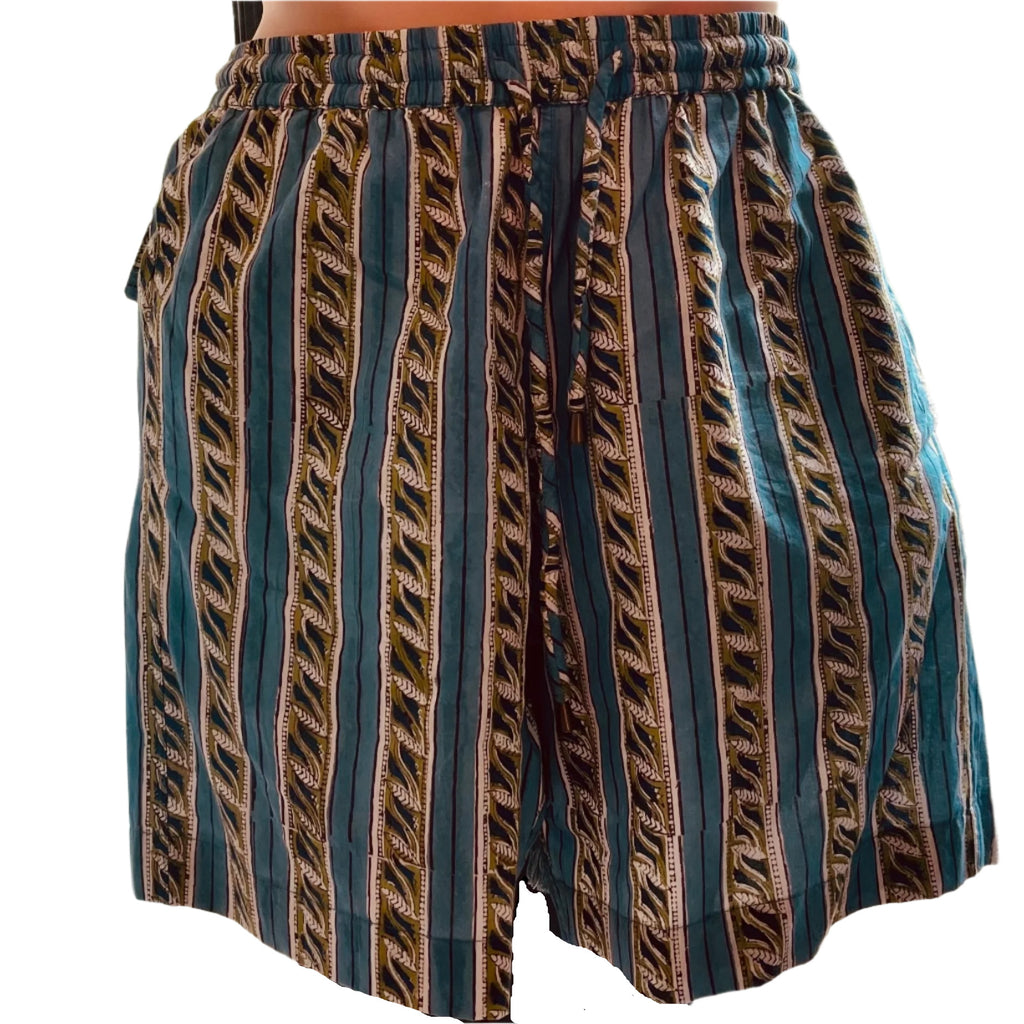 Men's Sporting Swimming Shorts - Desert Stripe  Shorts