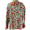 Shirting for Men - 1 Cerise Zinnia on white 2022