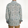 Spring 2017 Shirting For Men -Blue Grey Hollyhocks End of Line