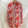 Shirting for Men -10 Fuchsia rose chintz on white 2022