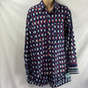 Shirting for Men - 15 Bagru Indigo White and Magenta diamonds 2022